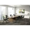 Officesource CoolMesh Collection Nesting Chair with Titanium Gray Frame 7794TNSFNV